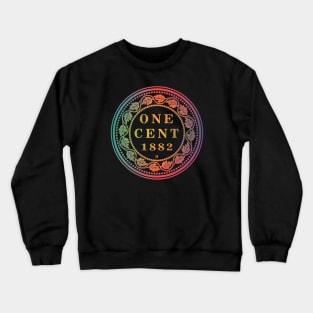 Canada one cent dollar coin Crewneck Sweatshirt